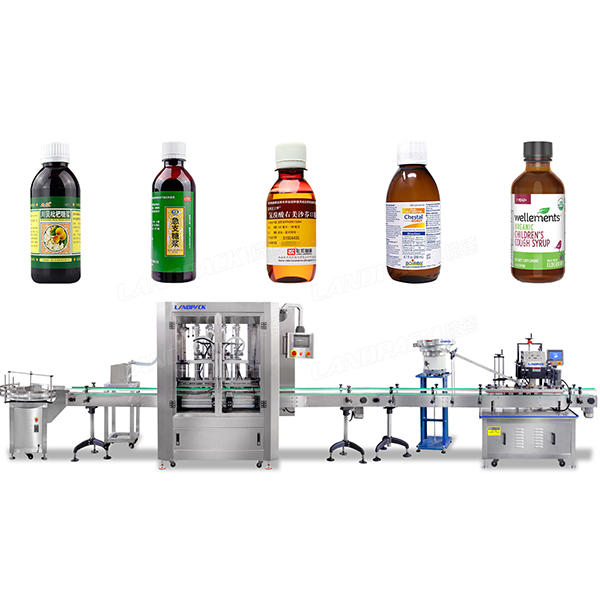 全自動(dòng)糖漿灌裝線